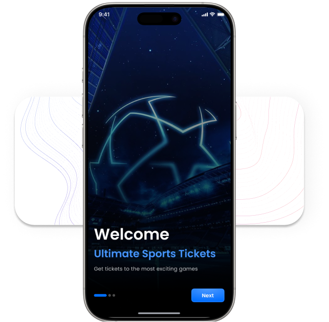 Ultimate Sports App Mockup